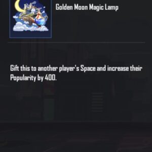 Golden Moon Magic Lamp
