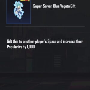 Super Saiyan Blue Vegeta Gift