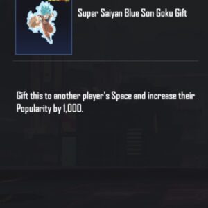 Super Saiyan Blue Son Goku Gift