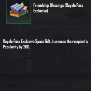 Friendship Blessings (Royale Pass Exclusive)